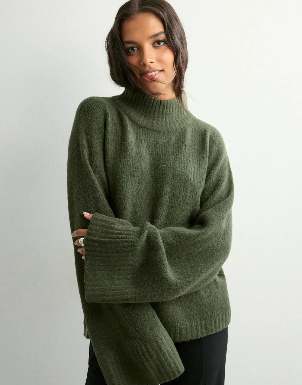 Diana Wide Sleeve Knit Sweater