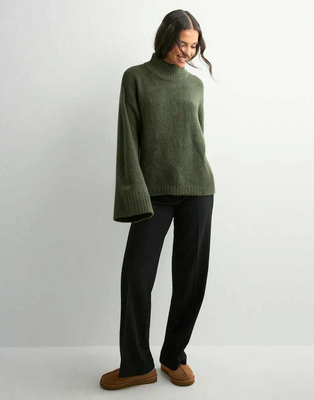 Diana Wide Sleeve Knit Sweater