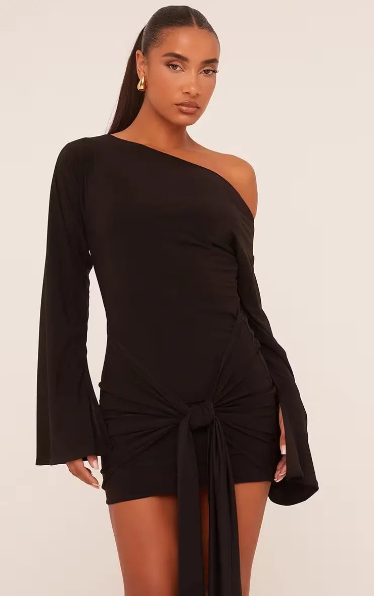 Lexie Flared Sleeve Mini Dress