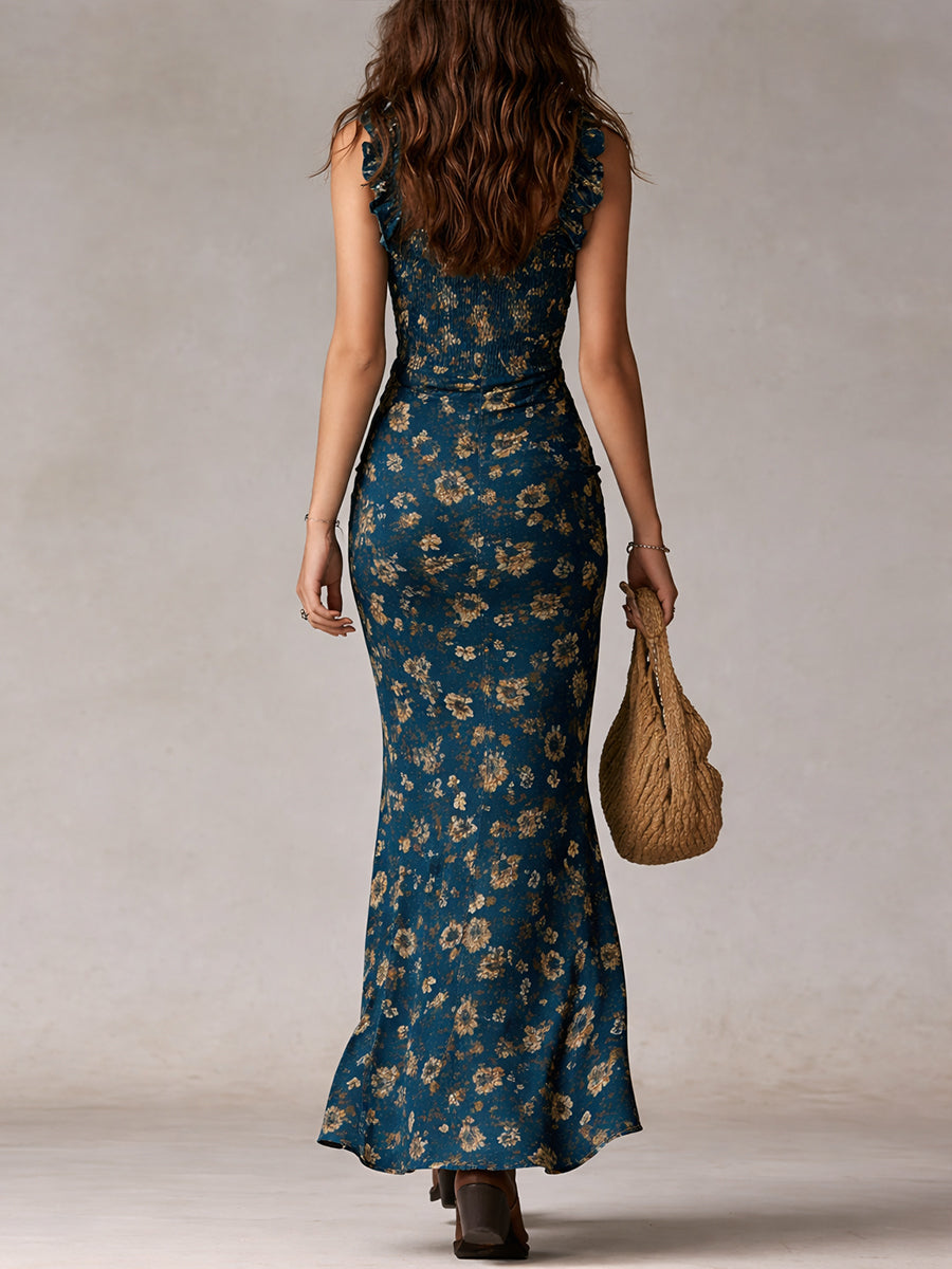 Aurelia Ruffled Maxi Dress