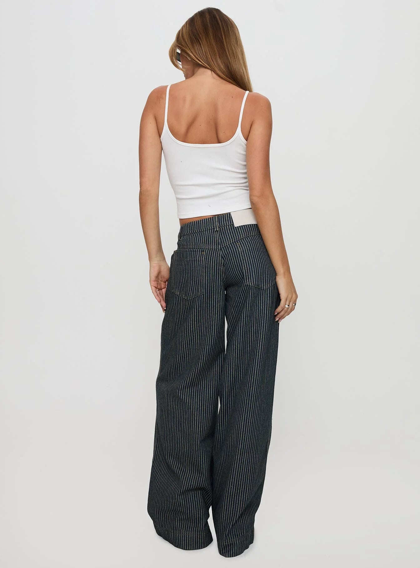 Madeline Low Rise Pinstripe jeans