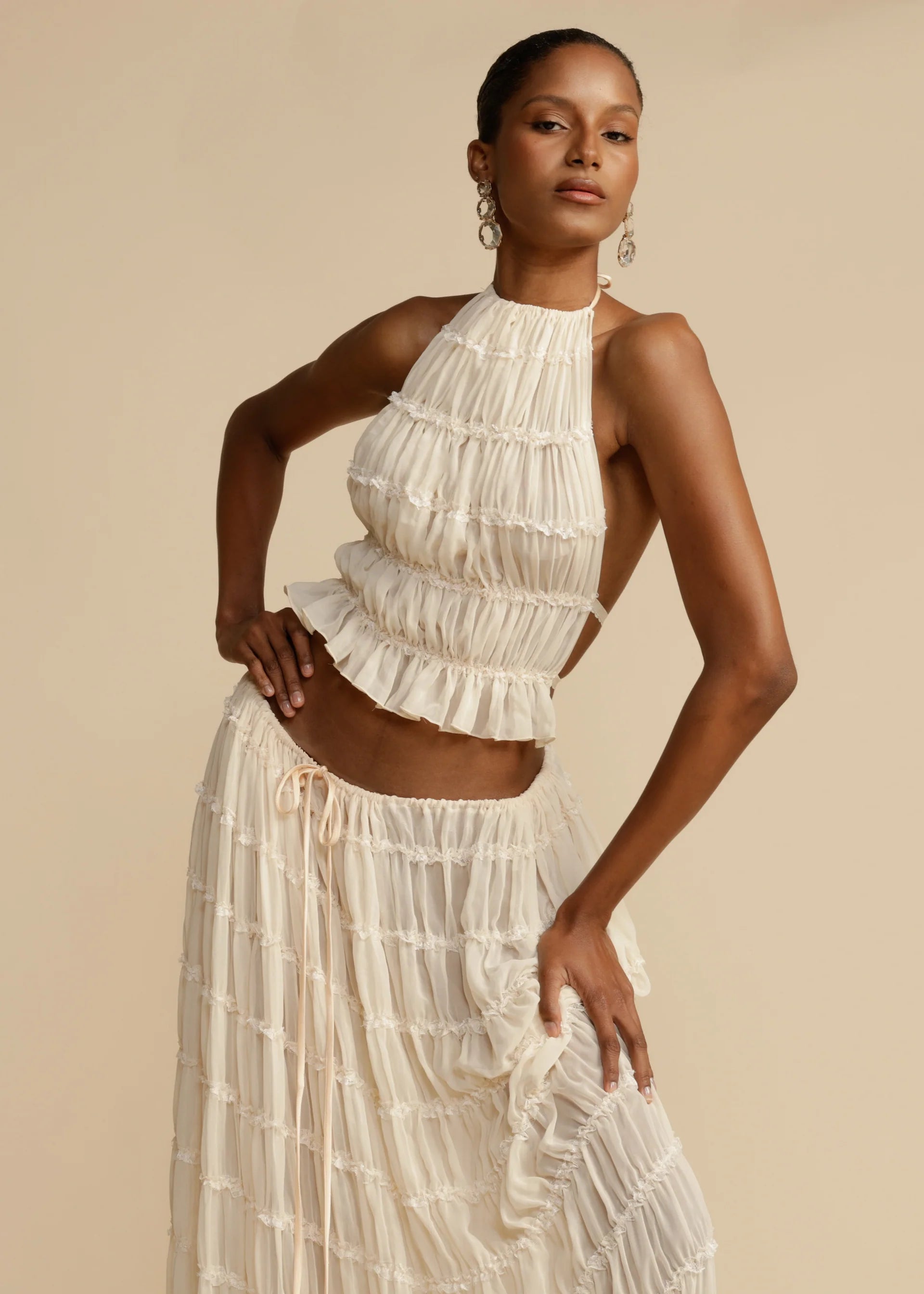 Malena Halter Maxi Dress