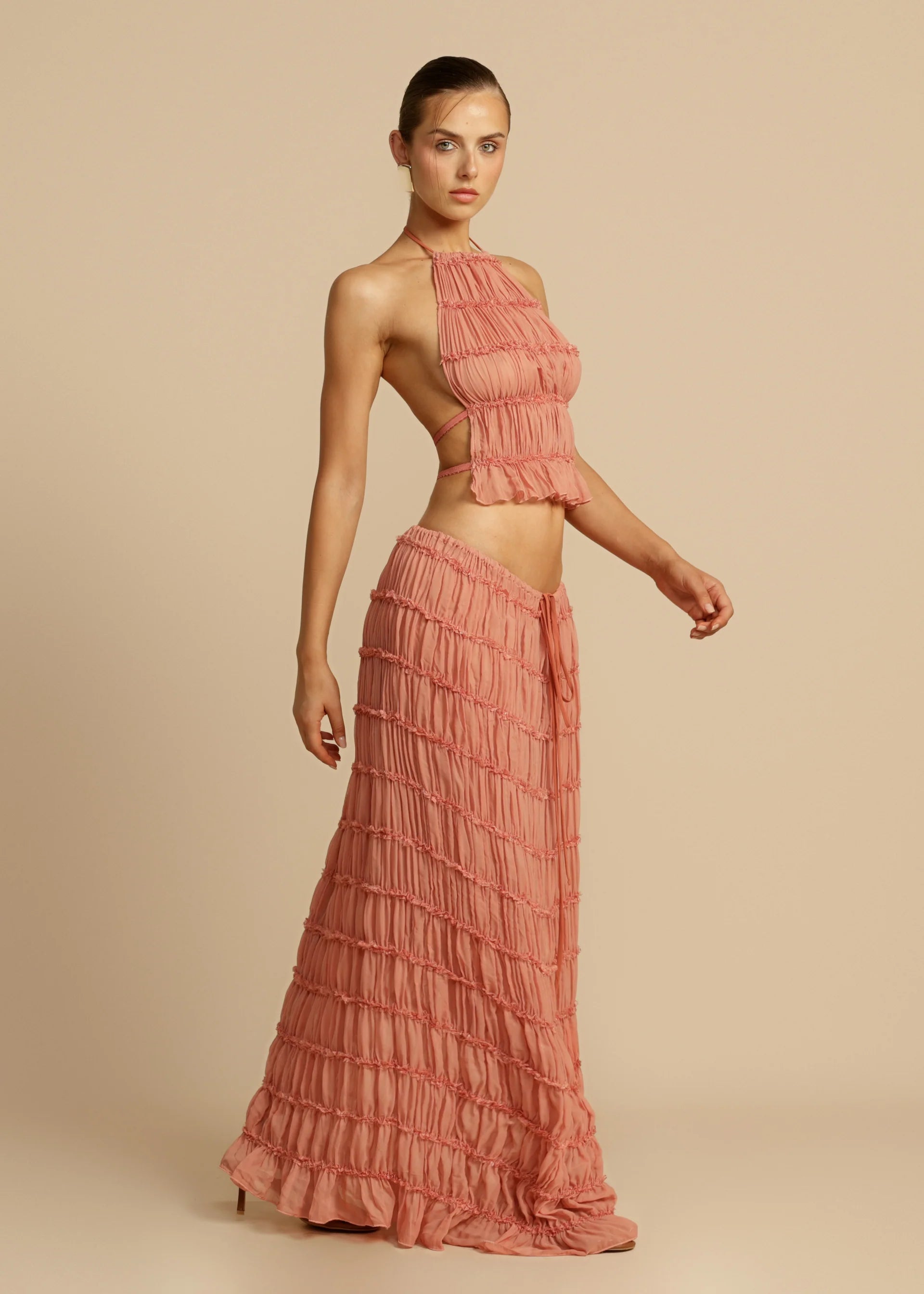 Malena Halter Maxi Dress