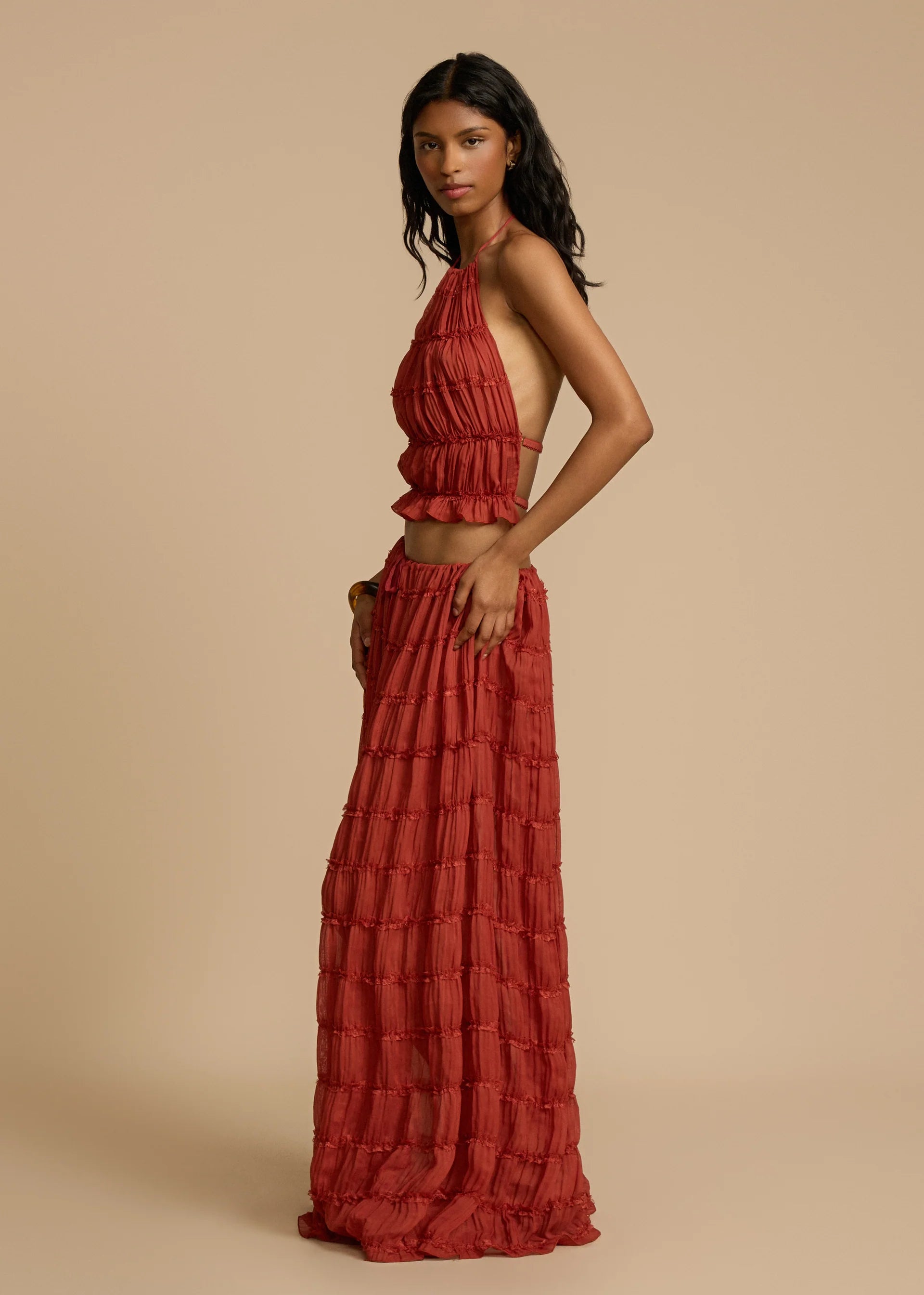 Malena Halter Maxi Dress