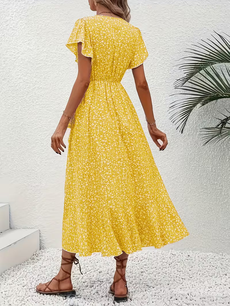 Vanessa | Tummy Covering Wrap Dress