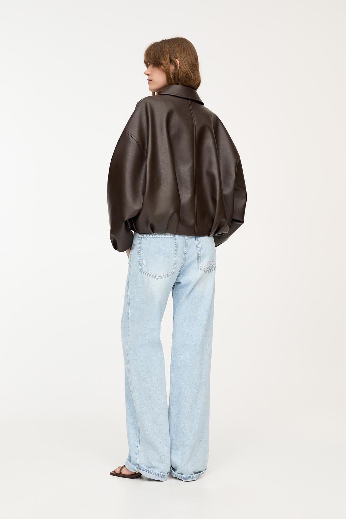 Leather Jacket - LOUVELLI