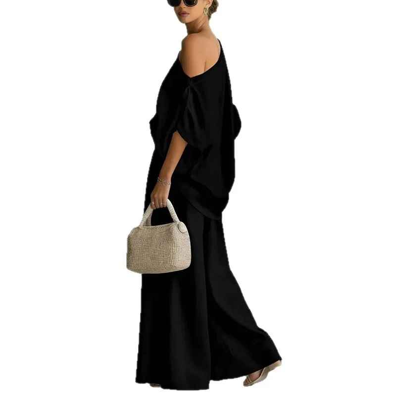 Selly | Off-Shoulder Linen Co-Ord Set
