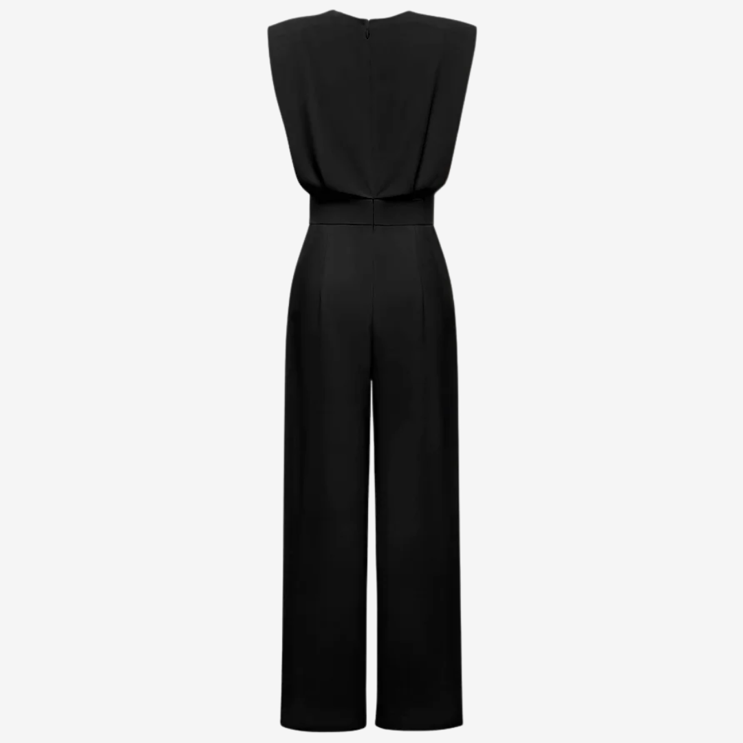 Penelope | Defined Waist Jumpsuit
