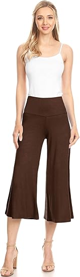 Ava Wide Leg Gaucho Trousers