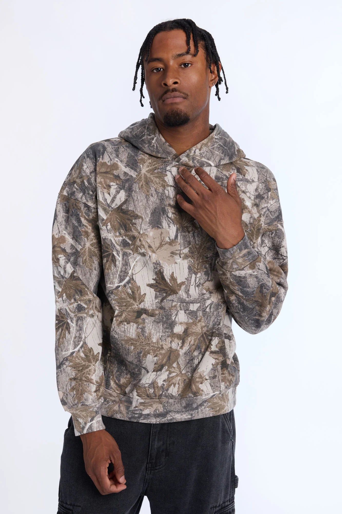 Essential Camo Hoodie Unisex