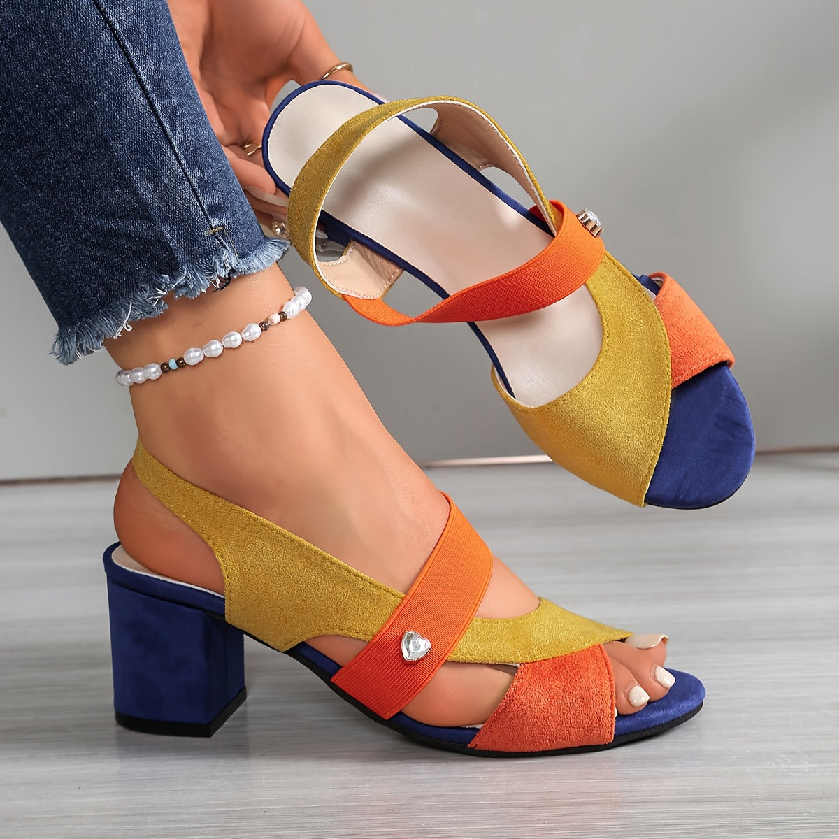 Melinda | Orthopaedic Comfort Block Heels