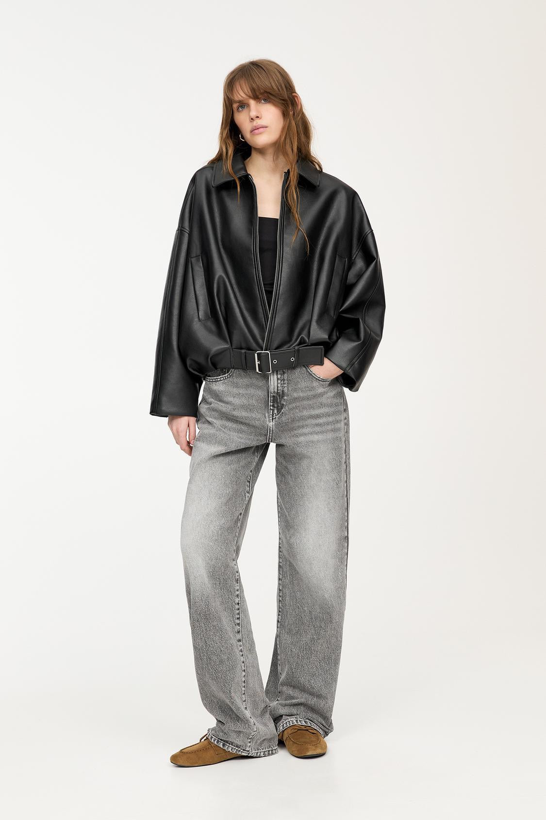 Leather Jacket - LOUVELLI
