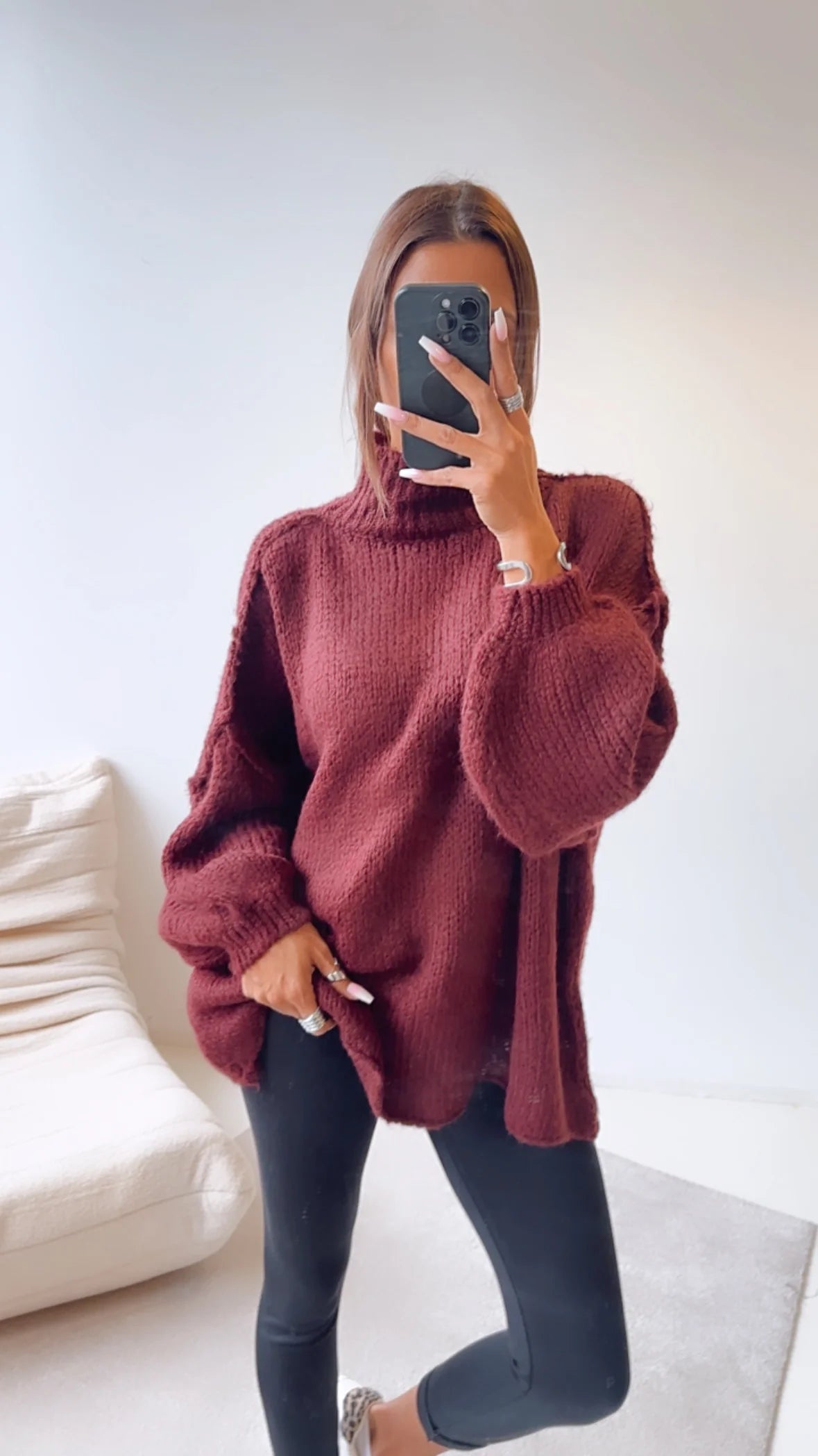 Leyla Oversized Knit Sweater