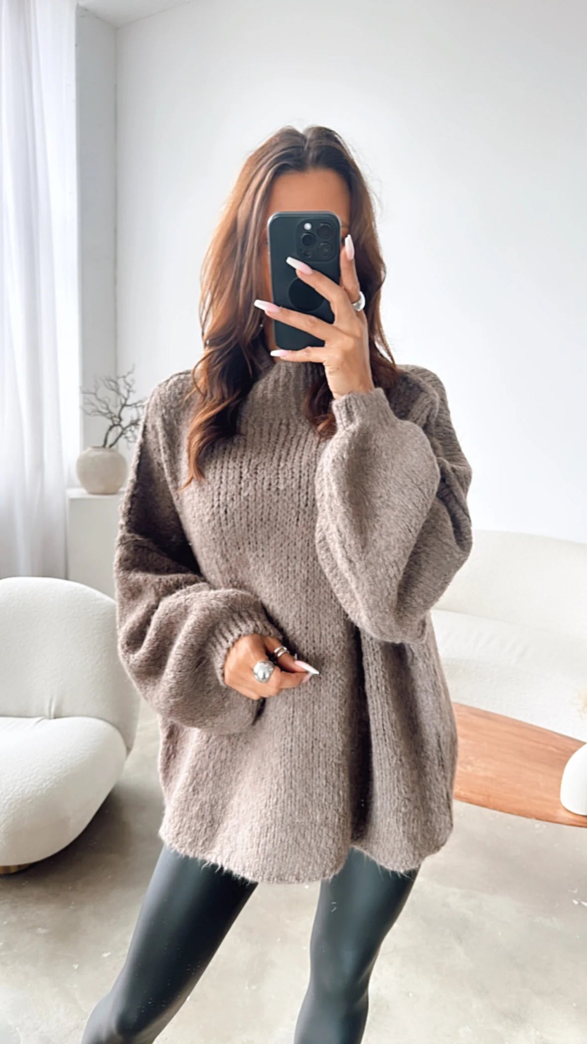 Leyla Oversized Knit Sweater