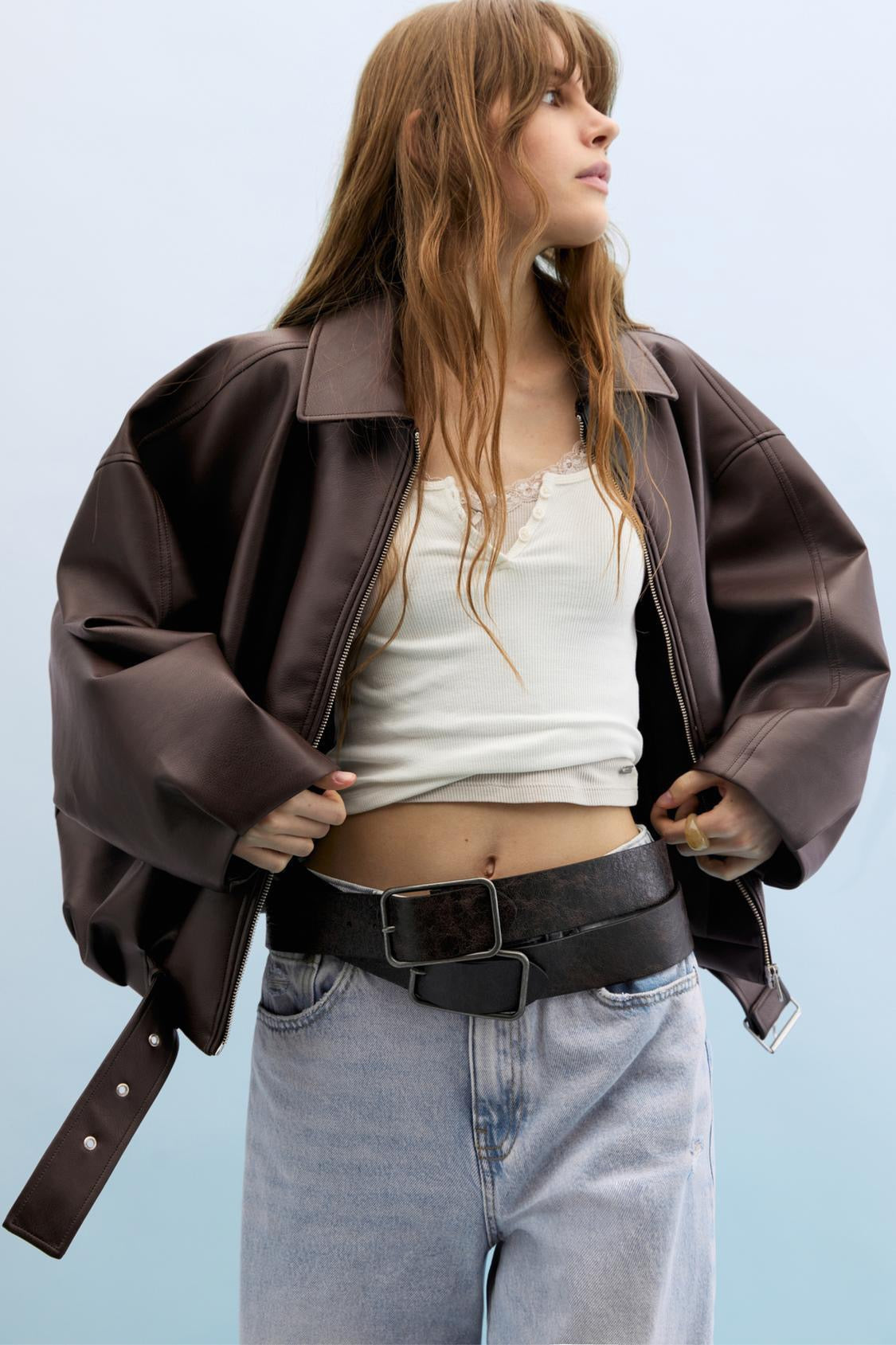 Leather Jacket - LOUVELLI