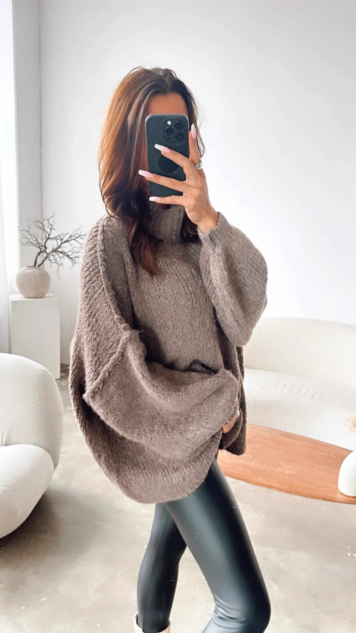 Leyla Oversized Knit Sweater