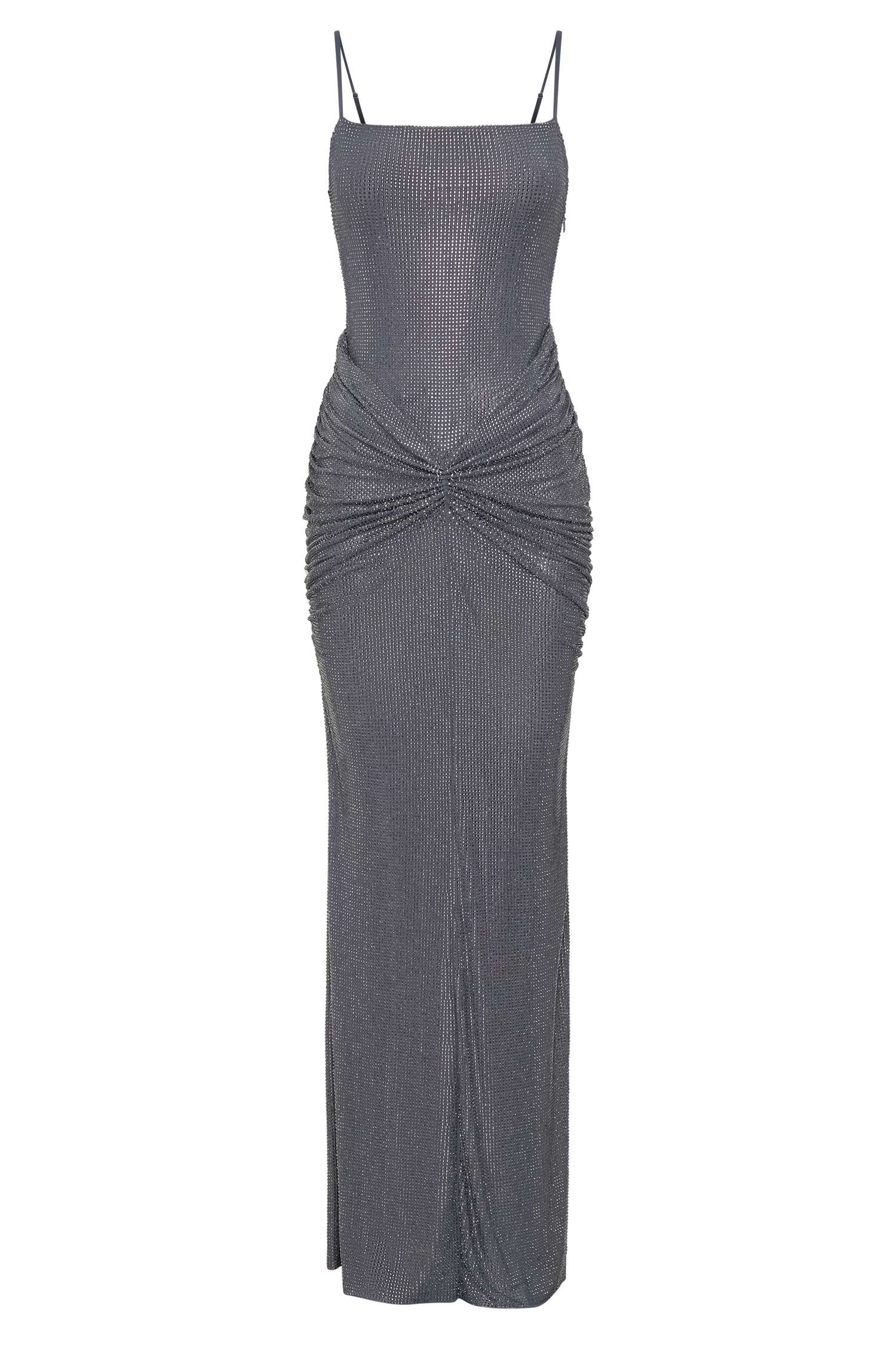 Isabella Satin Maxi Dress