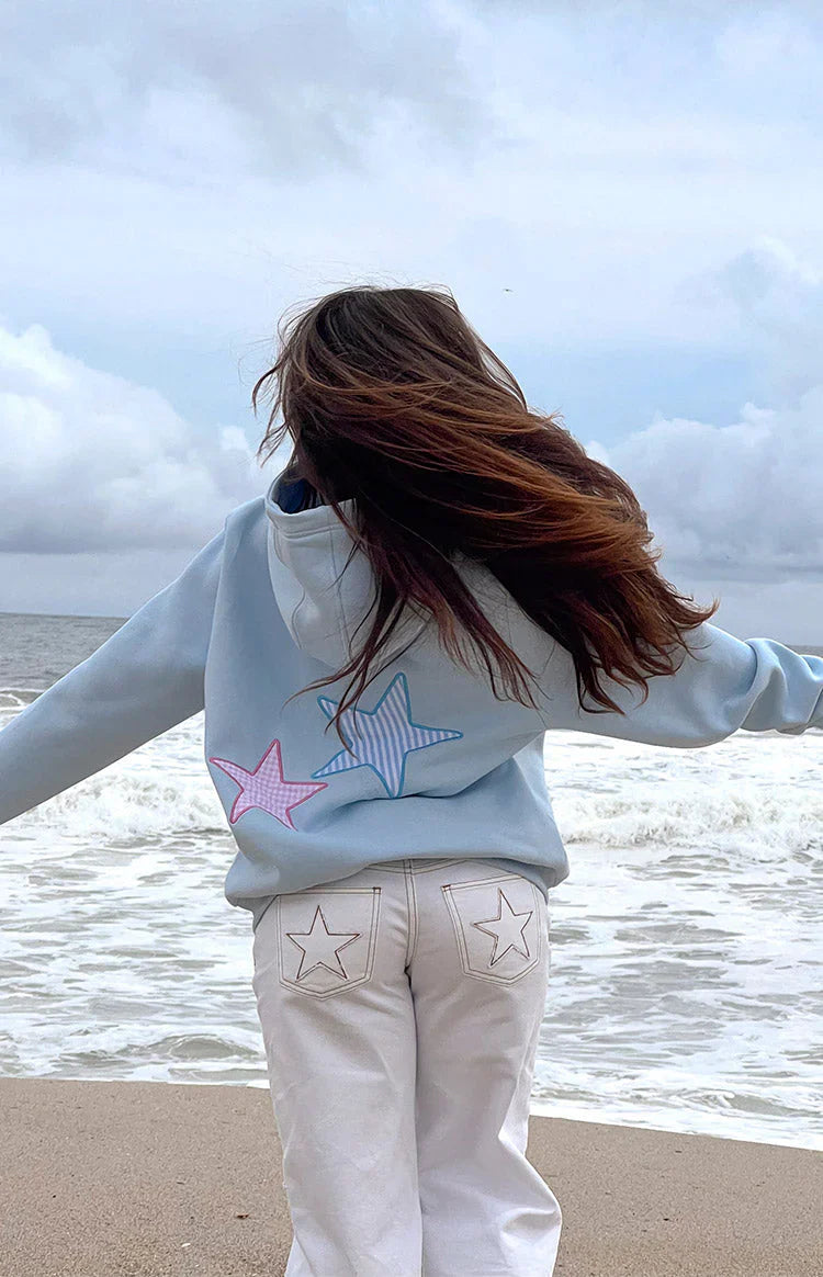 Demetra star hoodie - LOUVELLI