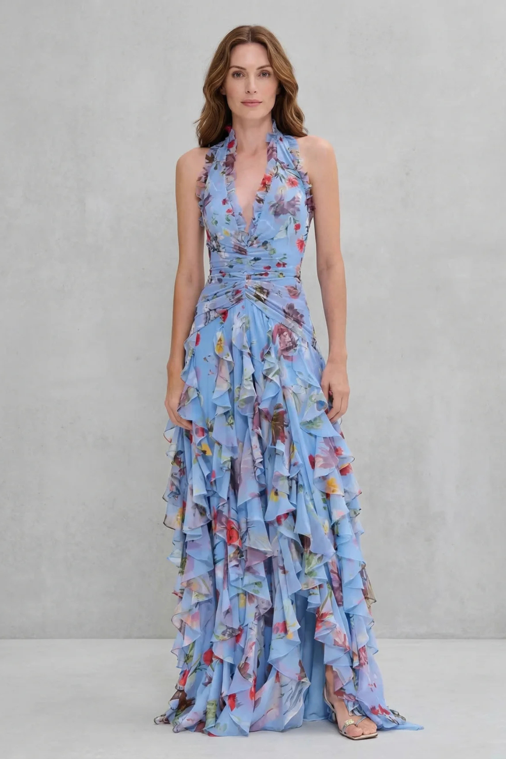 Lana Halter Maxi Dress