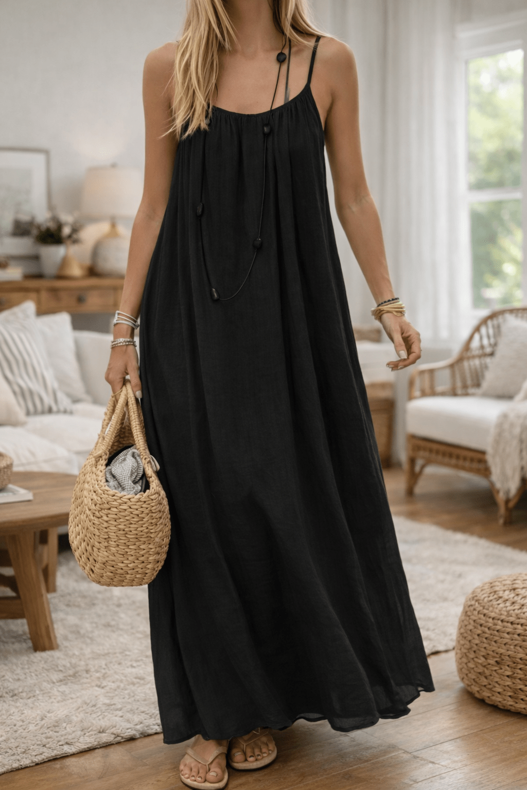 Mindy | Backless Maxi Dress