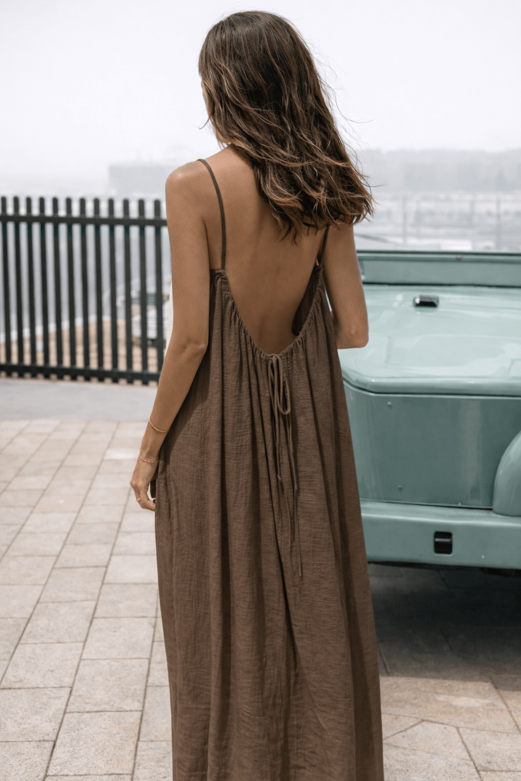 Mindy | Backless Maxi Dress