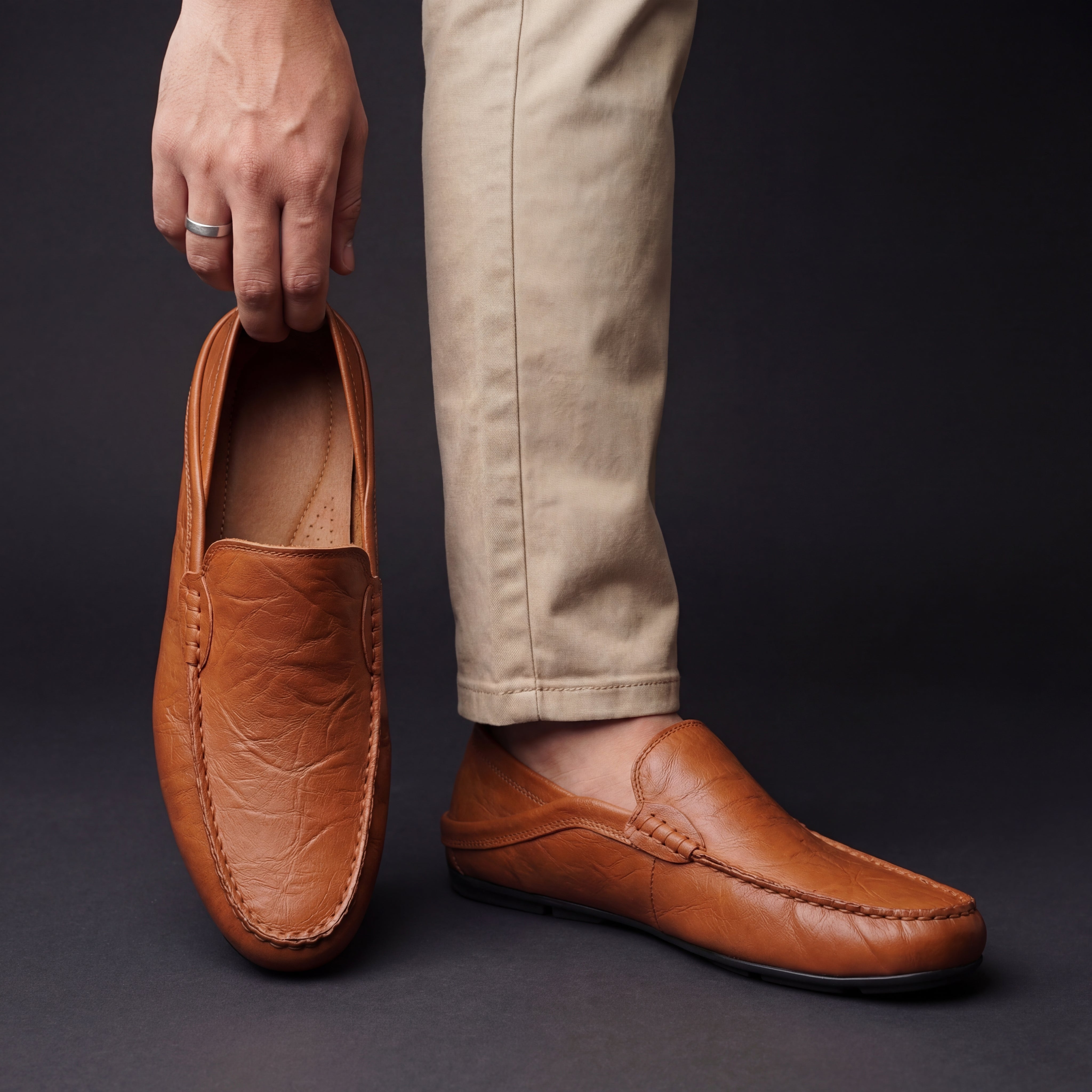 Morgan Leather Loafers