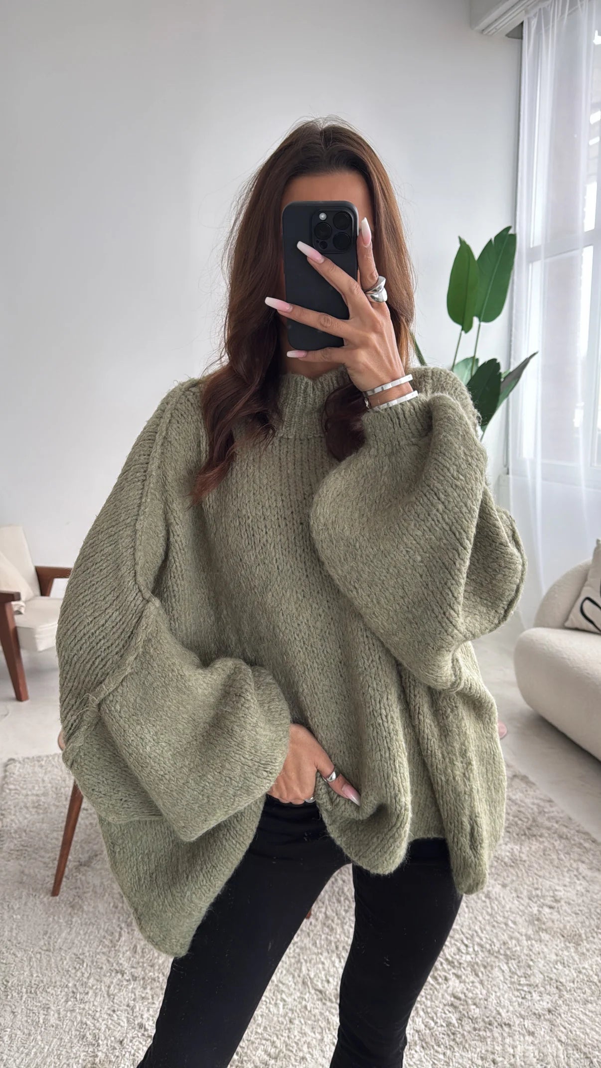 Leyla Oversized Knit Sweater