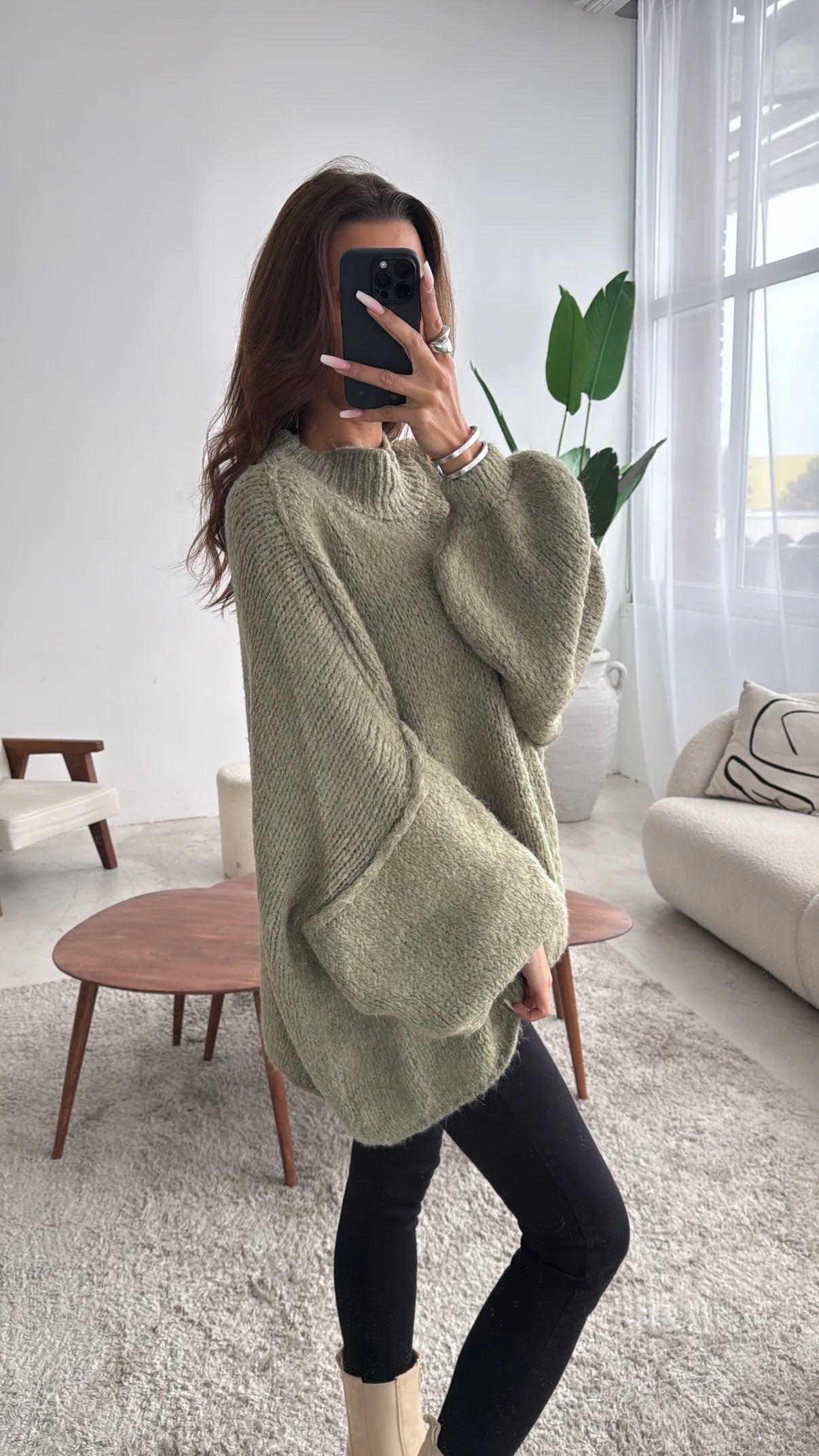 Leyla Oversized Knit Sweater