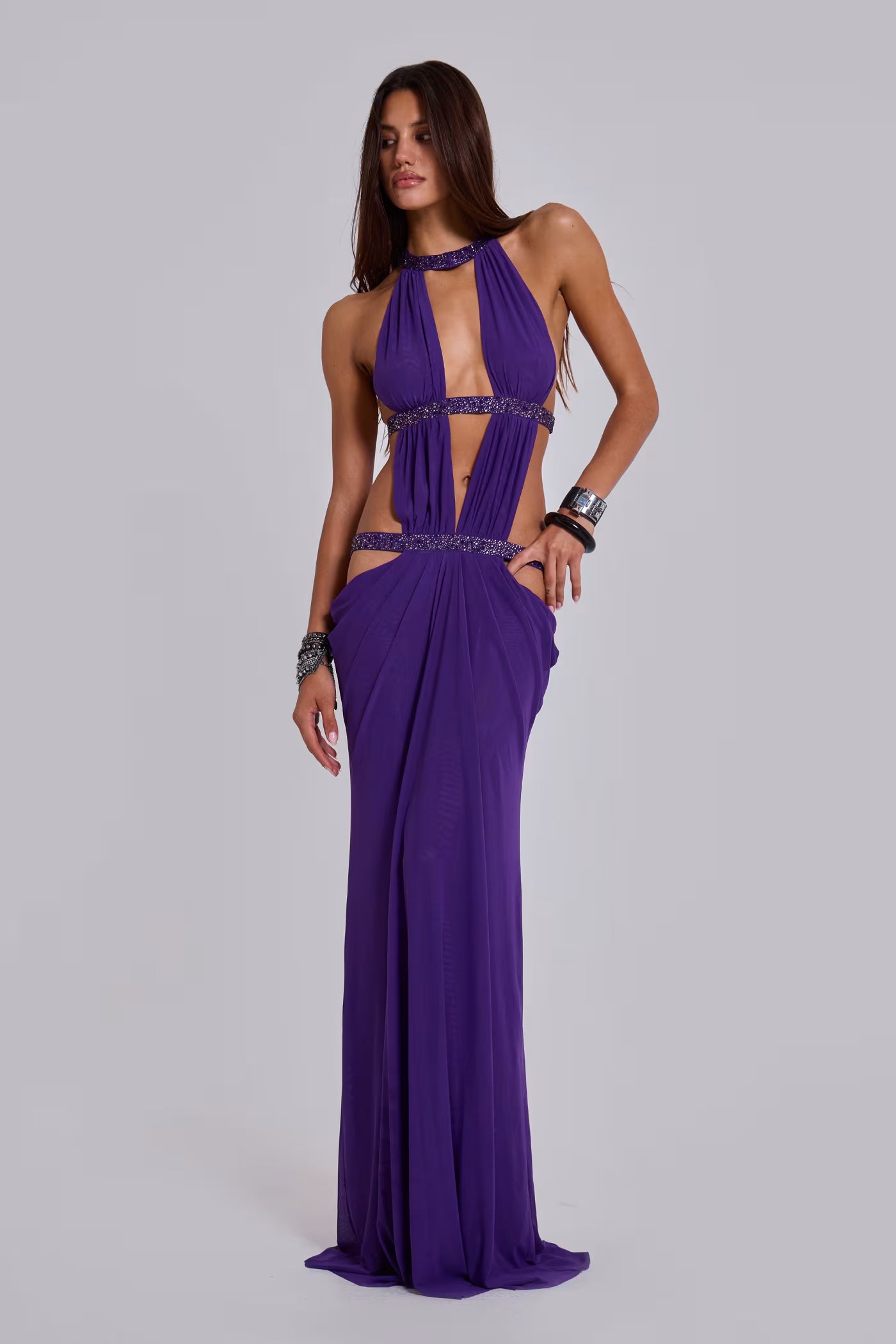 Naomi Cut Out Maxi Dress