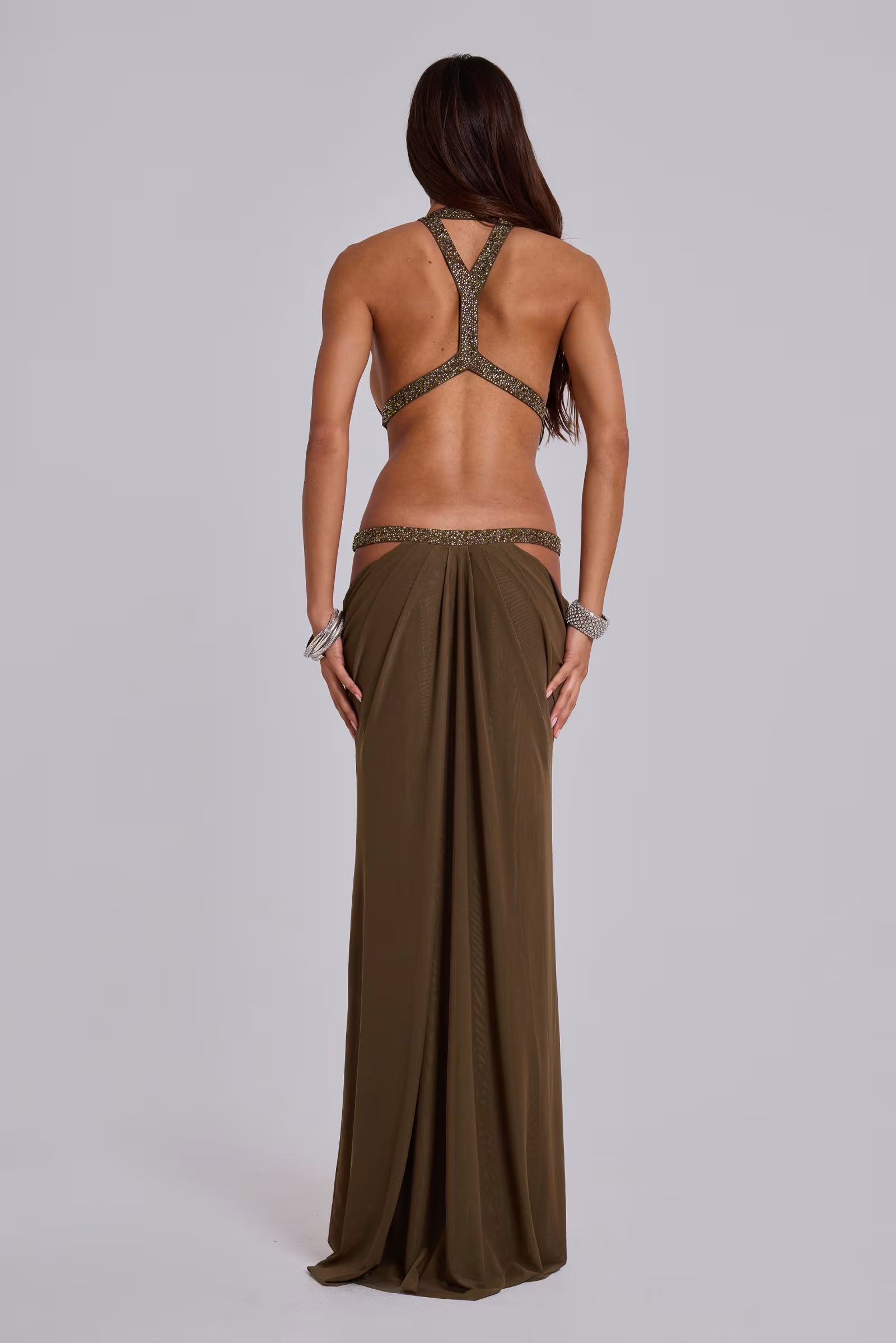 Naomi Cut Out Maxi Dress