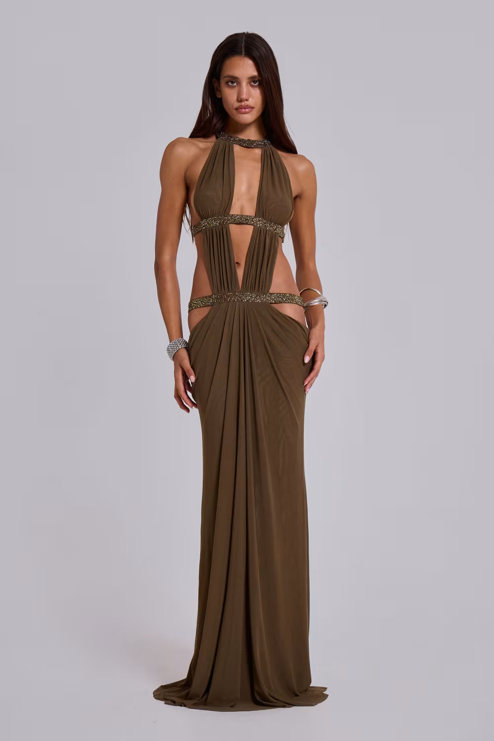 Naomi Cut Out Maxi Dress