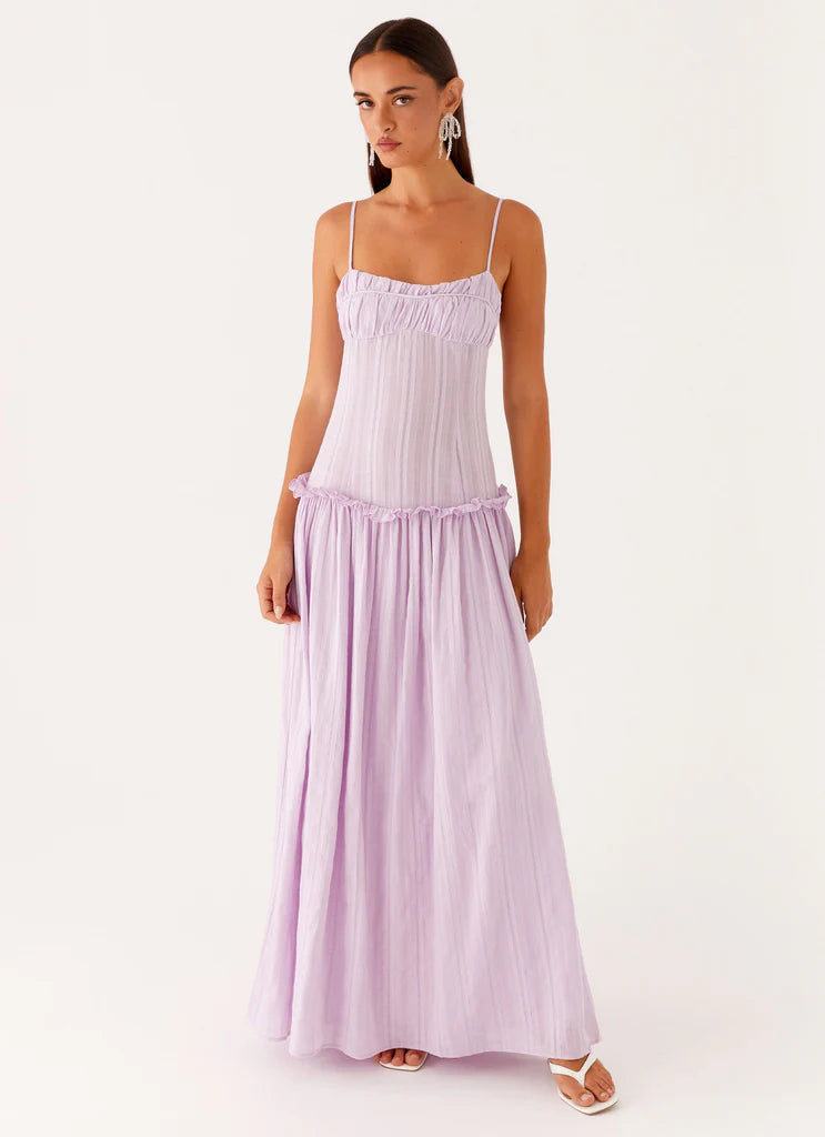 Anastasia Drop Waist Maxi Dress