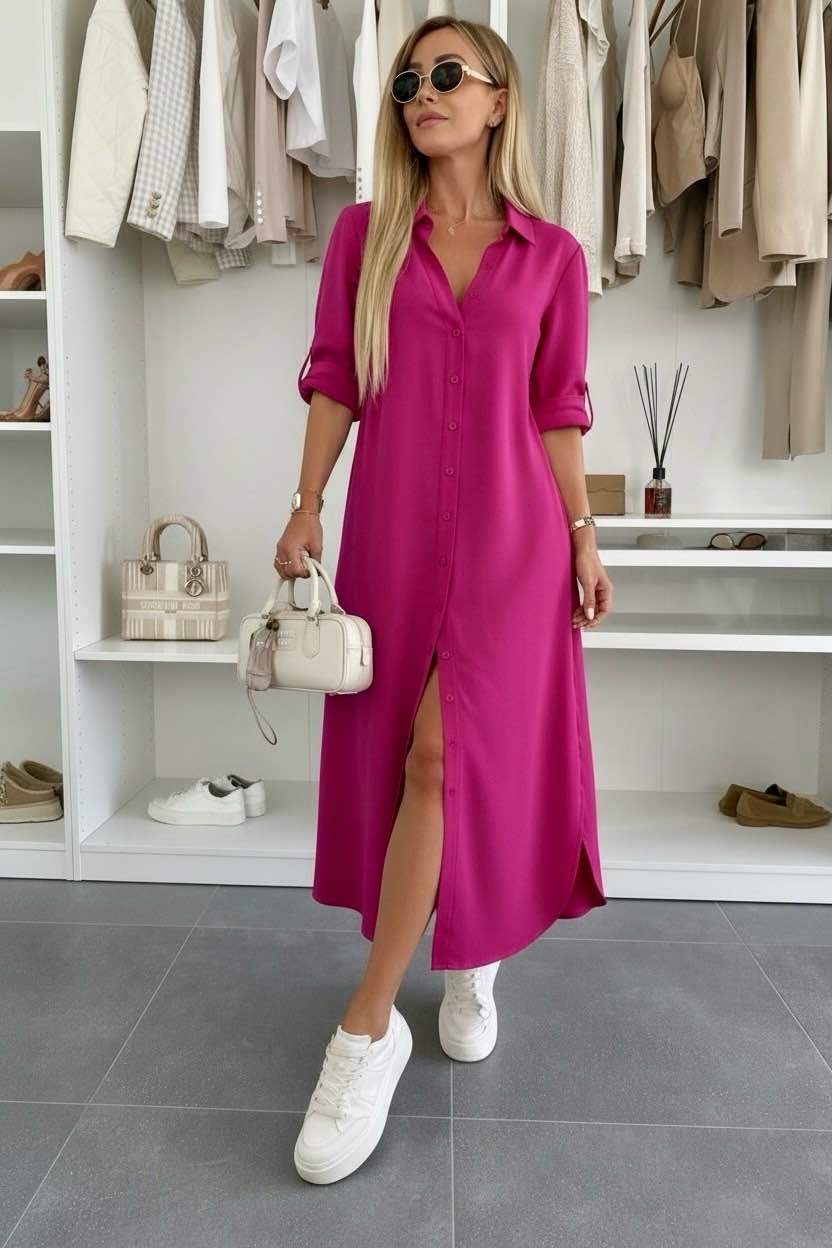 Nina Oversized Shirt Dress