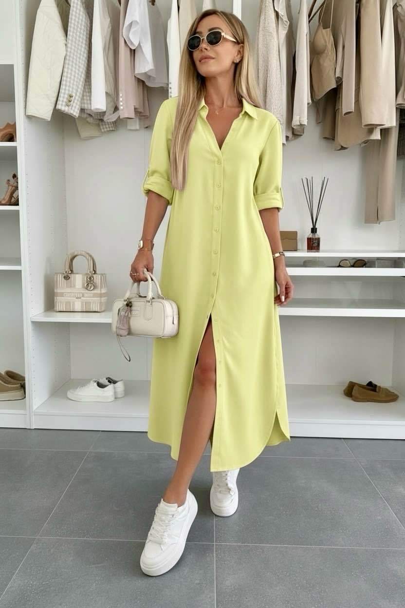 Nina Oversized Shirt Dress