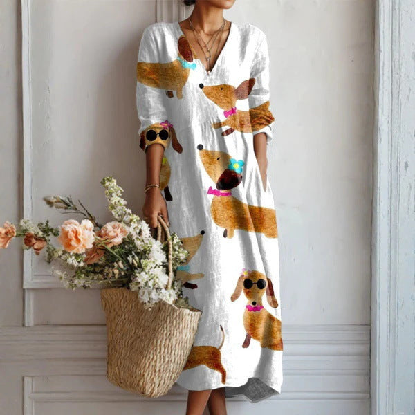 Ethnic Style Maxi Dress
