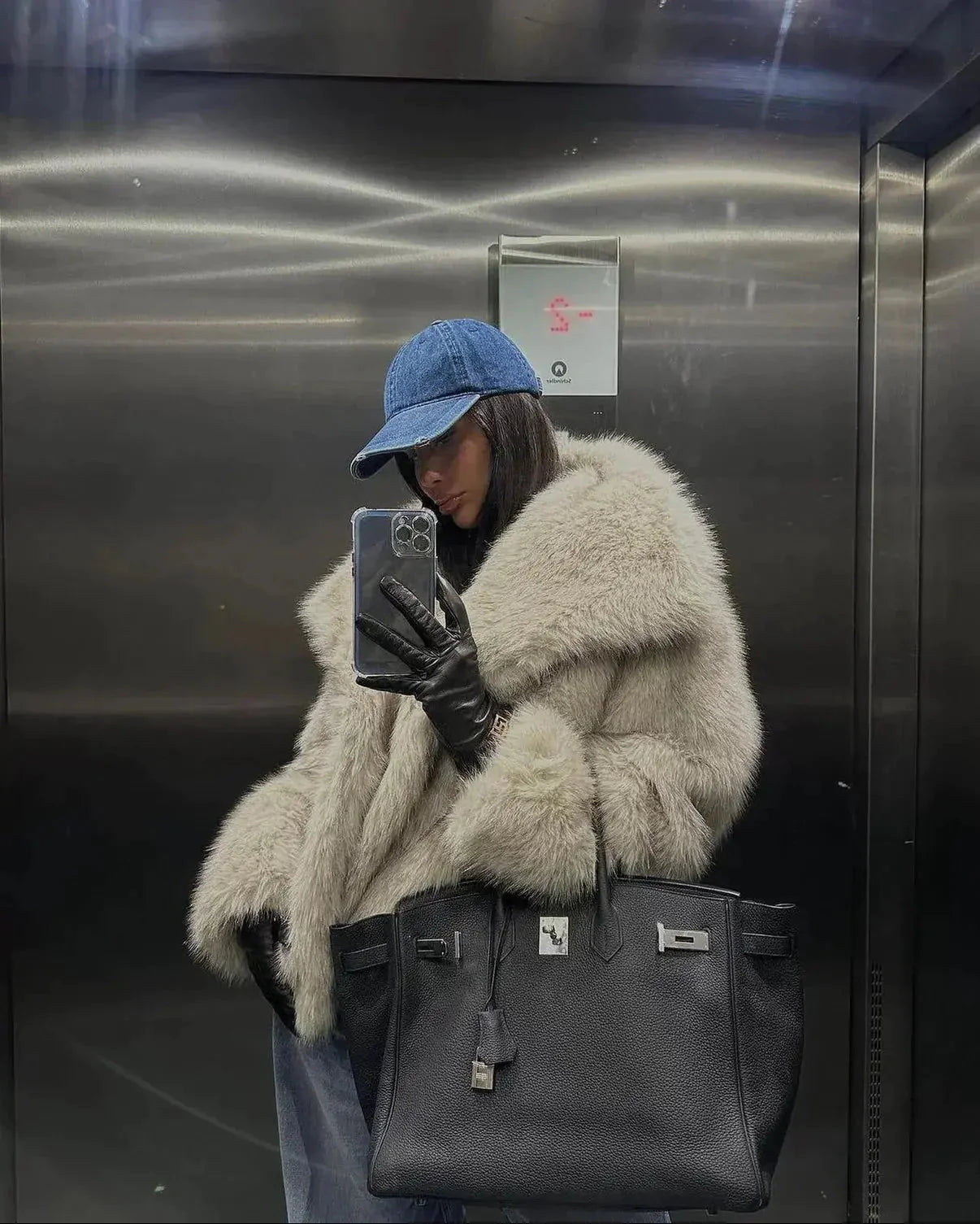 Nisa Faux Fur Jacket