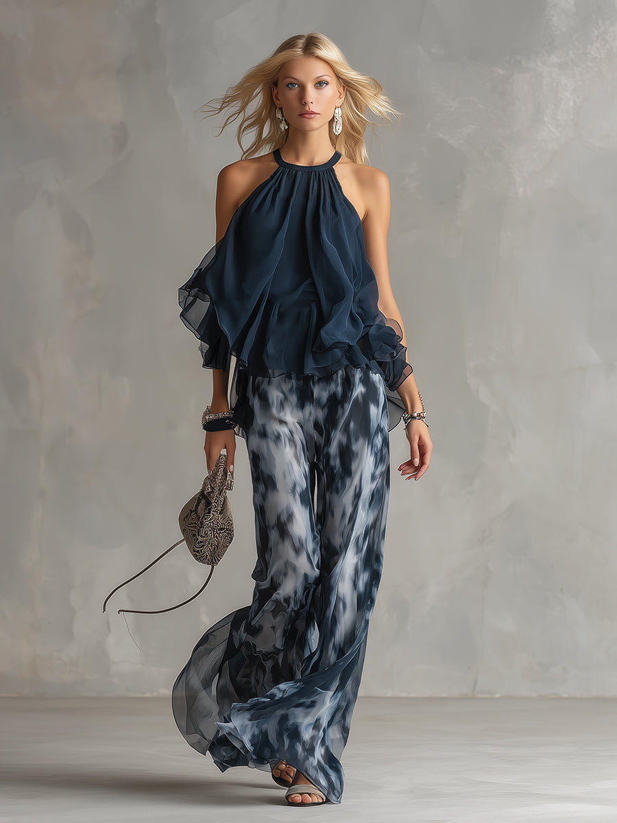 Elsa – Elegant Chiffon Set