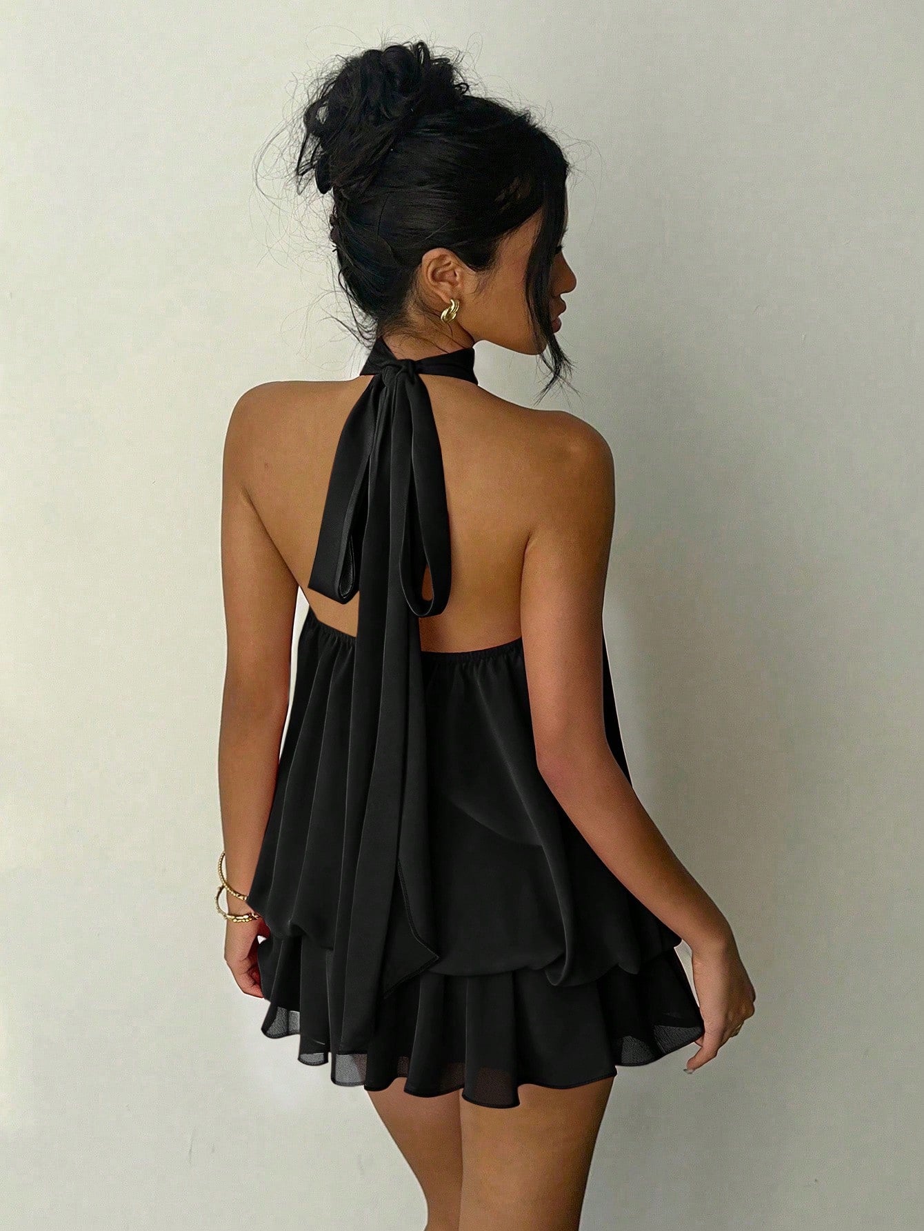 Tara Mini Ruffle Dress