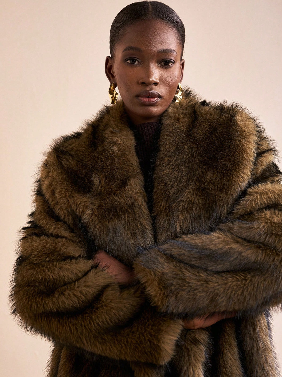 Lauren Faux Fur Coat