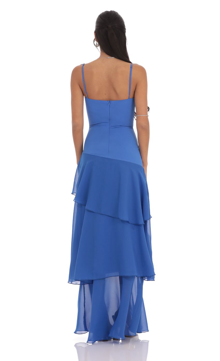 Diana Ruffled Maxi Dress