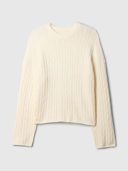 Cable Pattern Sweater + FREE Joggers – LOUVELLI