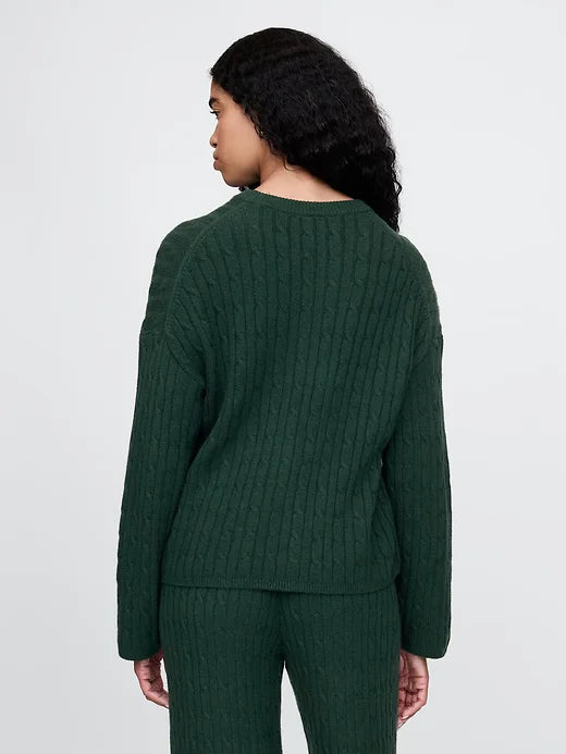 Cable Pattern Sweater + FREE Joggers – LOUVELLI