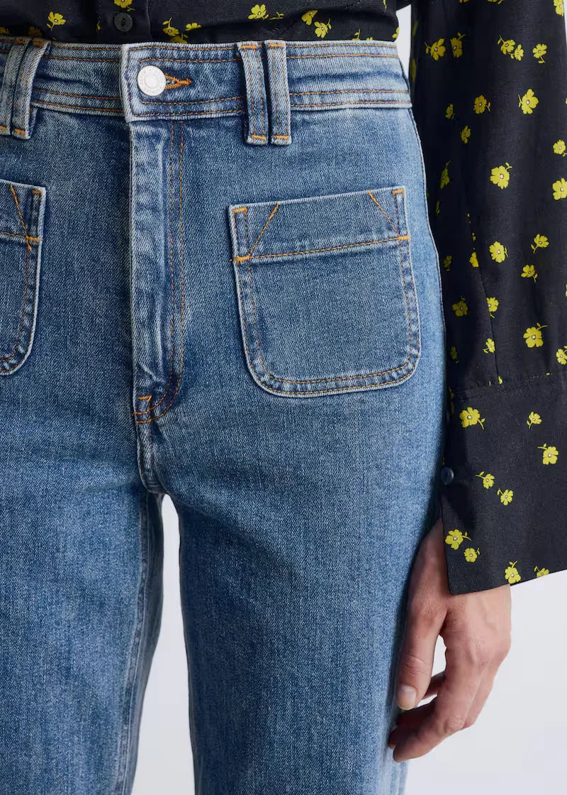 Jelena High Waisted Flared Jeans