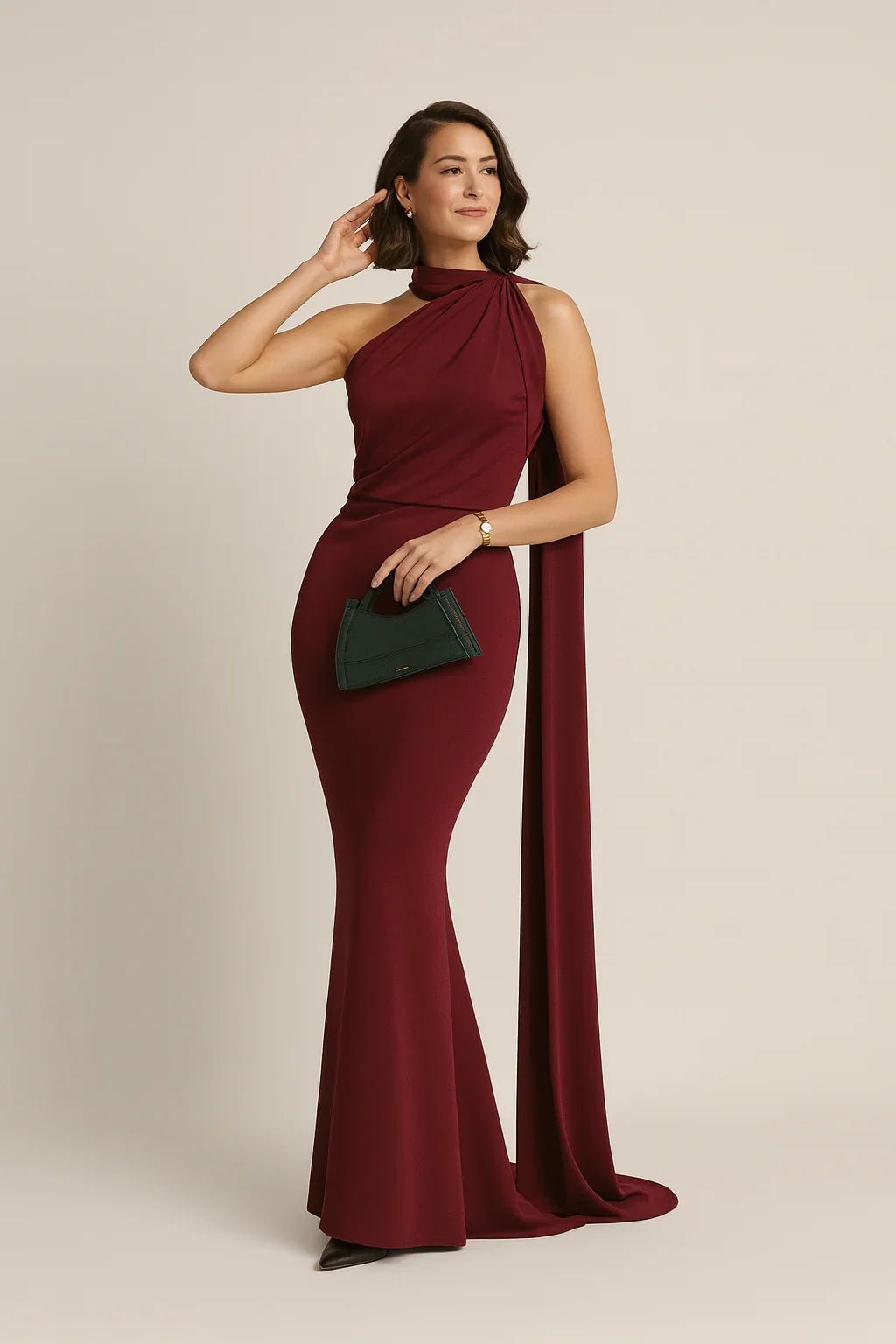 Clara Elegant Maxi Dress