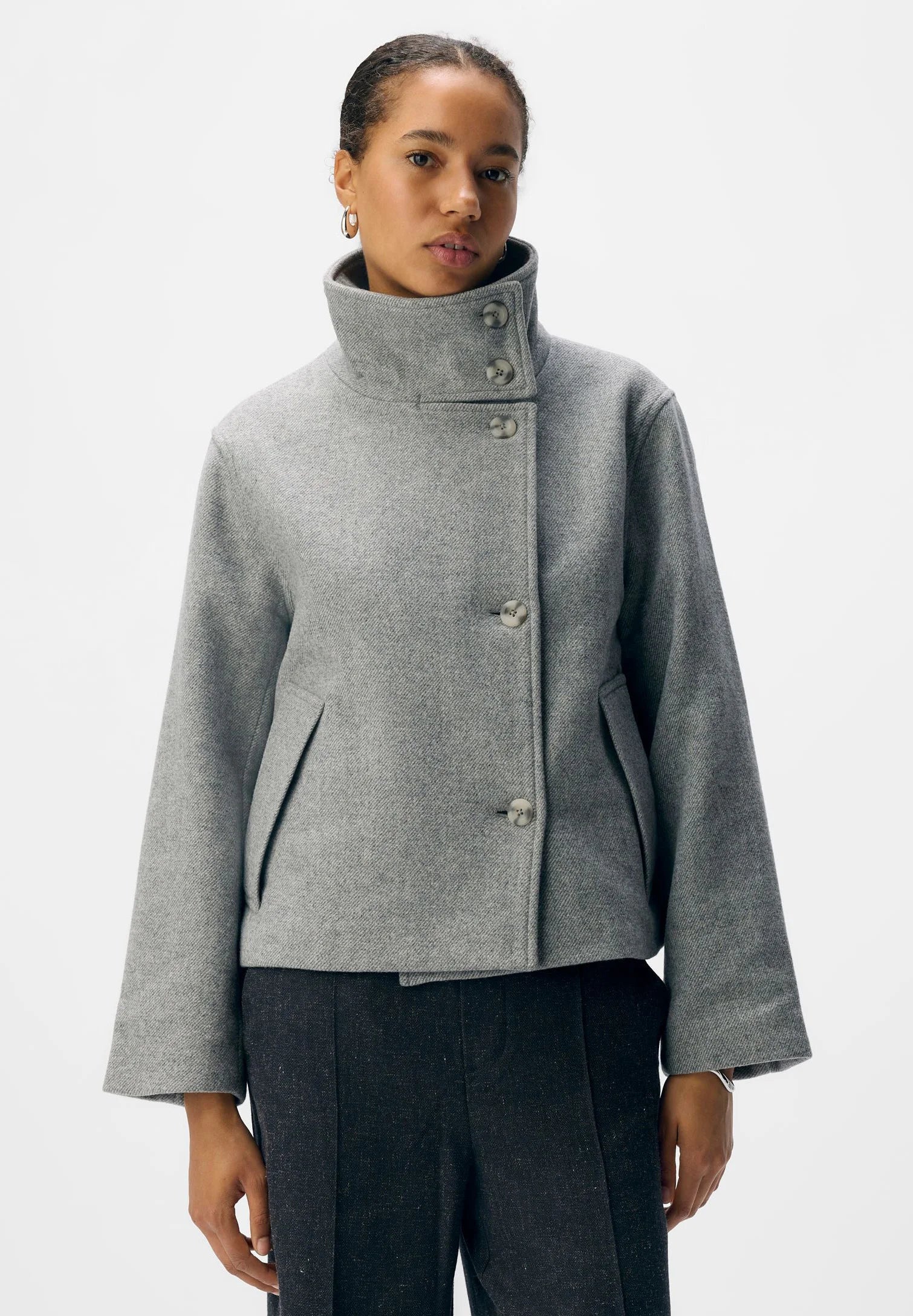 Alyssa Luxe Short Trench