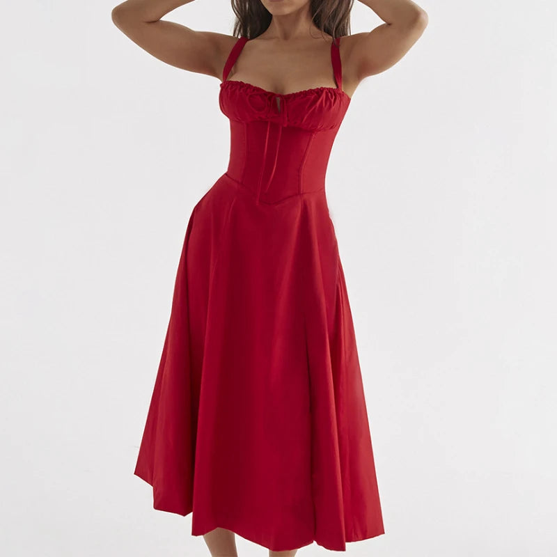 LUNA Midi Dress - LOUVELLI