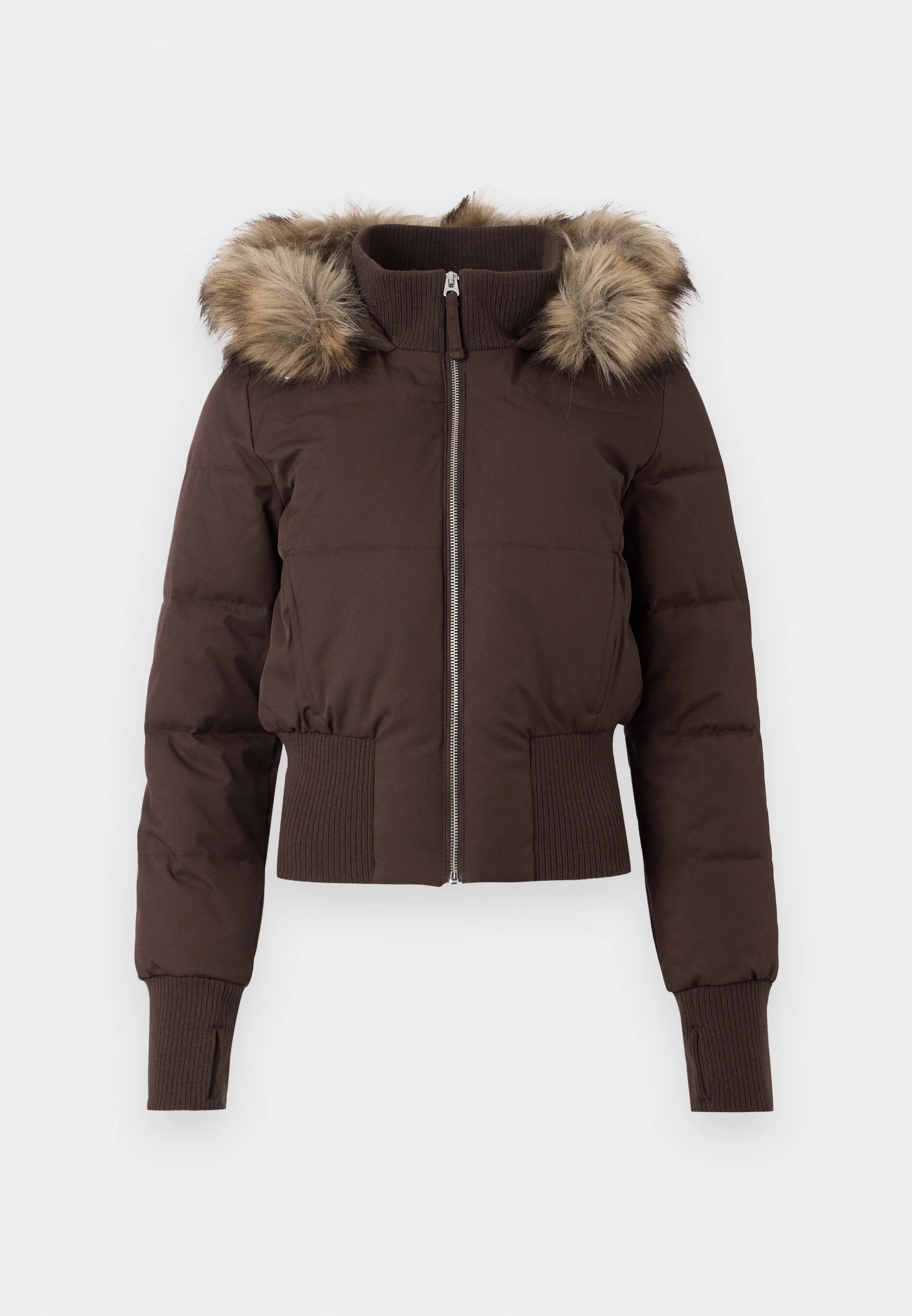 Anisa Faux Fur Bomber Jacket