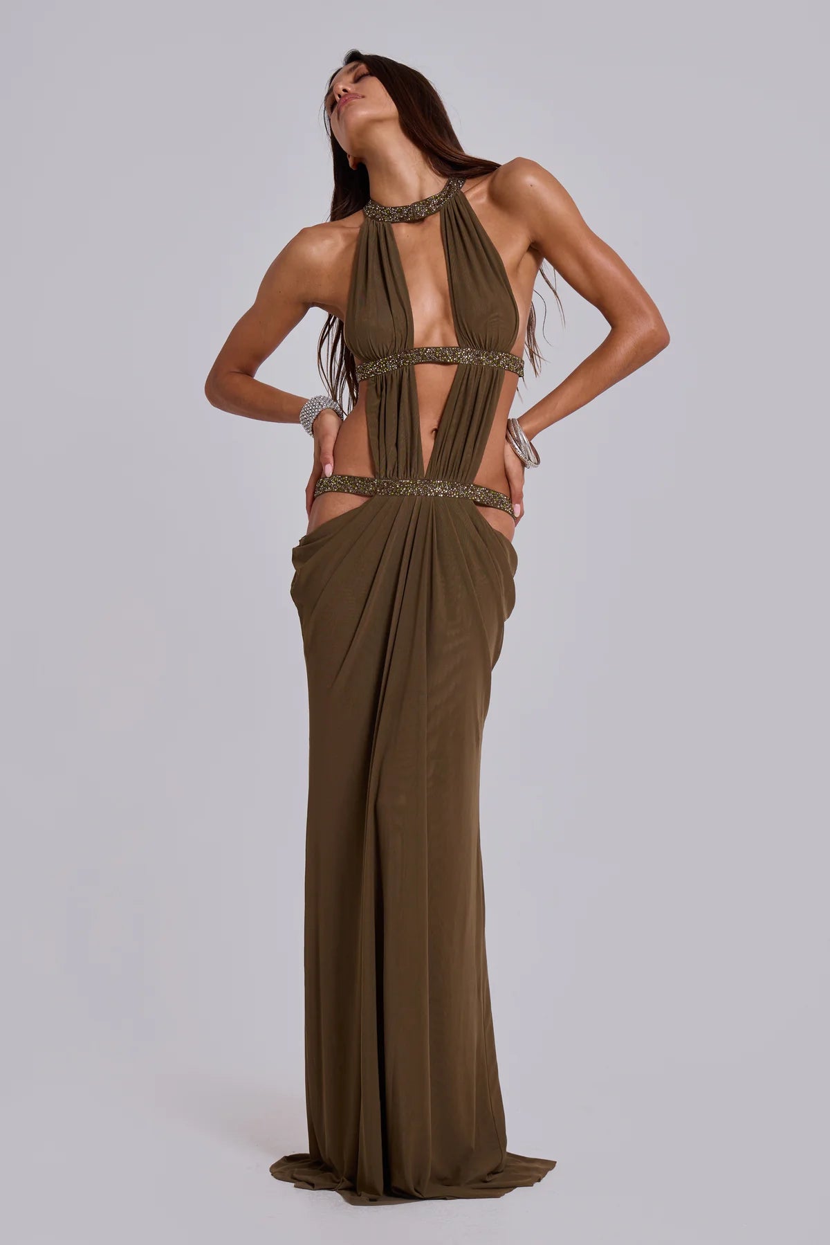 Arya Cut Out Maxi Dress