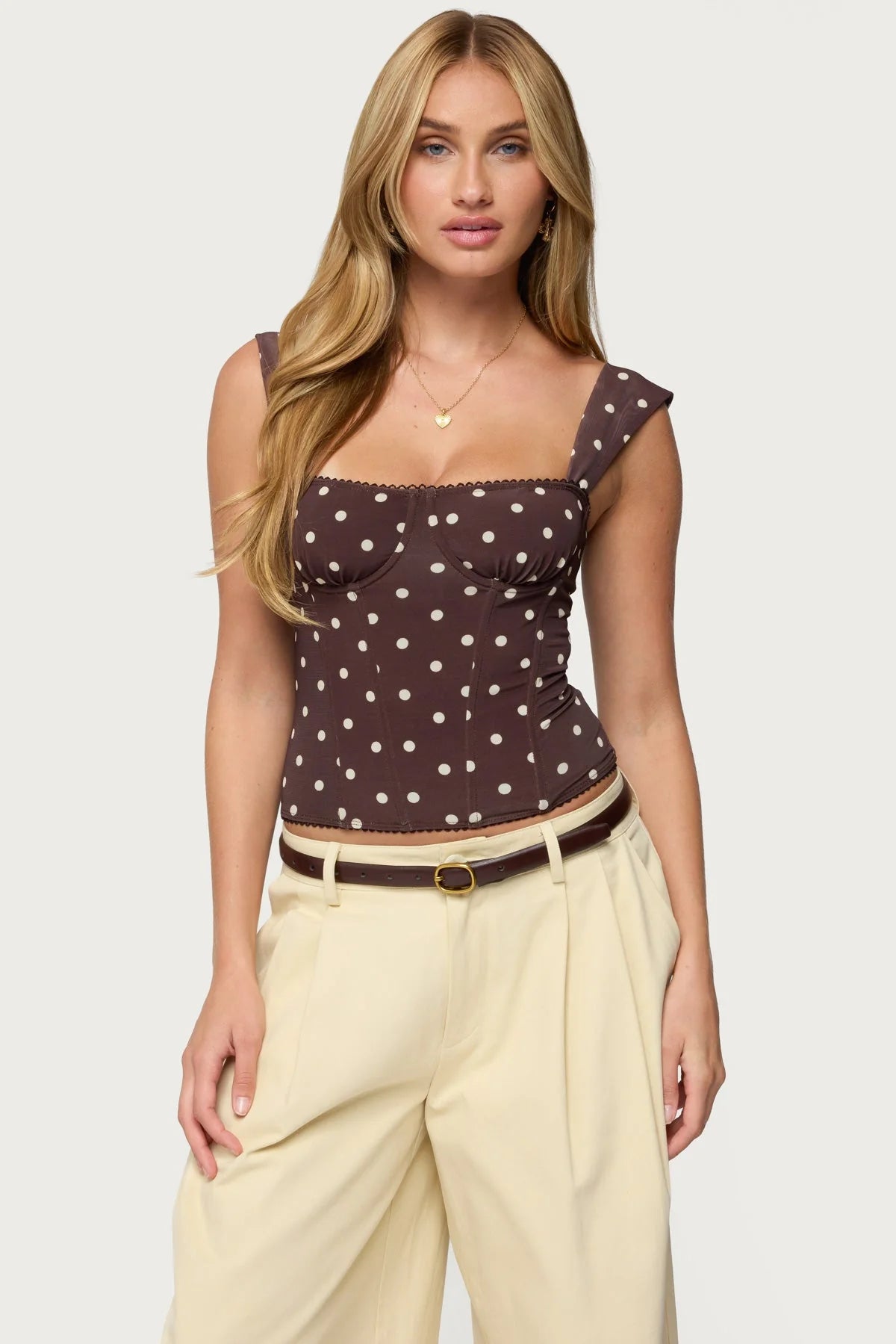Jada Wide Strap Corset