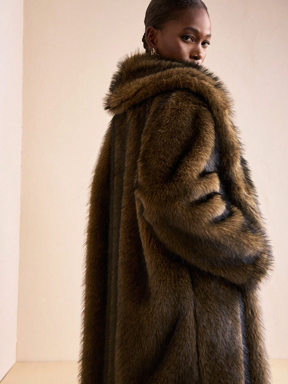 Lauren Faux Fur Coat